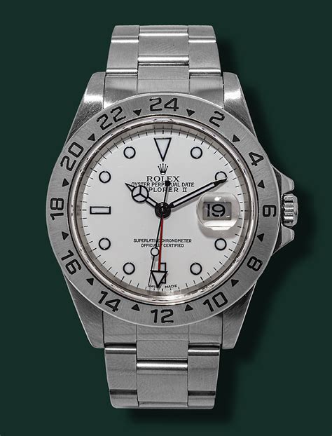 rolex explorer 2 16570 bianco e nero|Rolex Explorer II Complete Collector Guide and Reference.